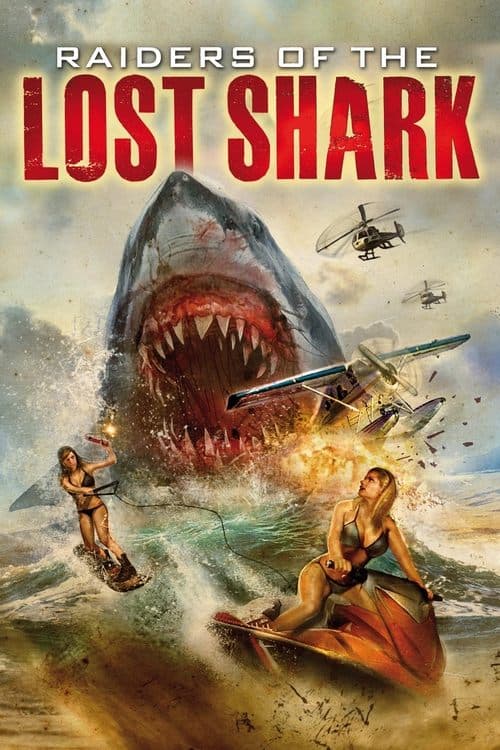 Raiders of the lost Shark poster