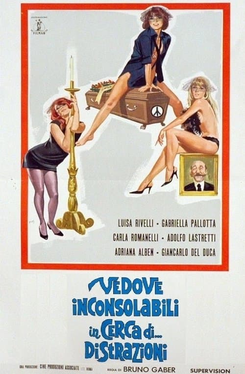 Vedove inconsolabili in cerca di... distrazioni poster