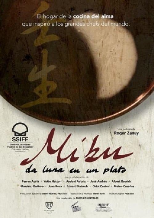 Mibu. La luna en un plato poster