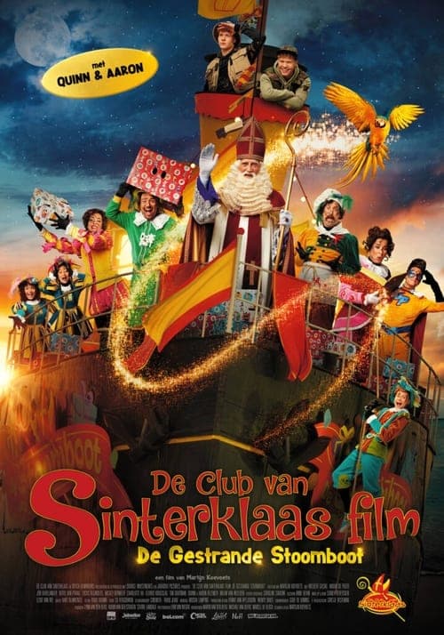 De Club van Sinterklaas Film: De Gestrande Stoomboot poster