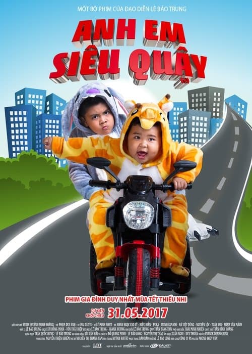 anh em siêu quậy poster