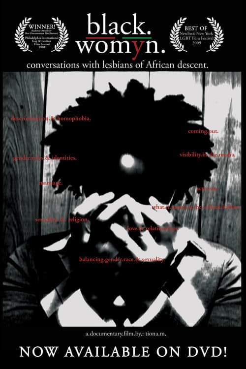 Black./Womyn.:Conversations with Lesbians of African Descent poster