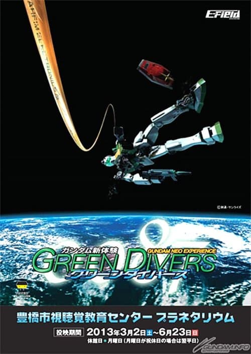 ガンダム新体験―００８７―グリーンダイバーズ poster
