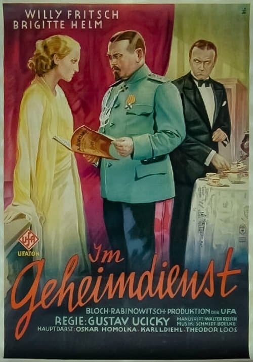 Im Geheimdienst poster
