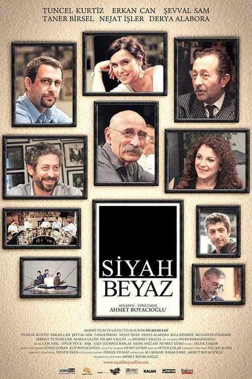 Siyah Beyaz poster