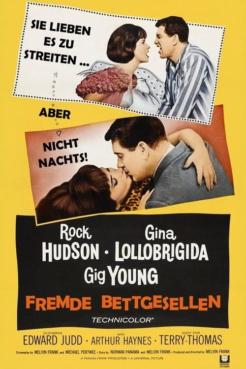 Fremde Bettgesellen poster