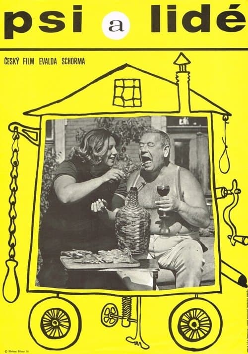 Psi a lidé poster