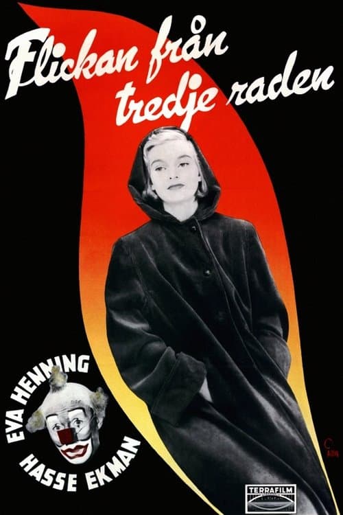 Flickan från tredje raden poster