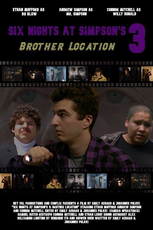 Six Nights at Simpson's 3: Brother Location poster