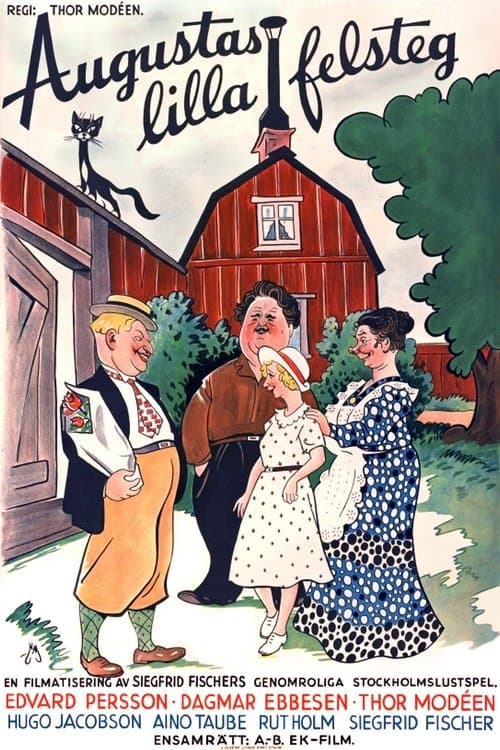 Augustas lilla felsteg poster