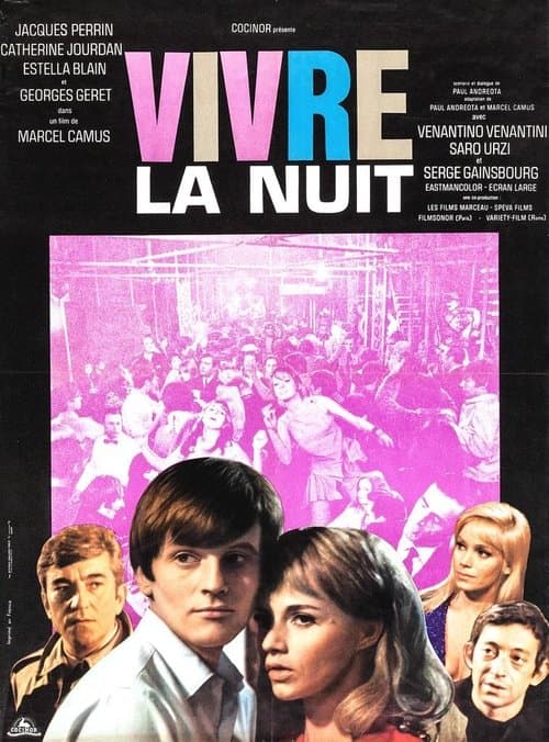 Vivre la nuit poster