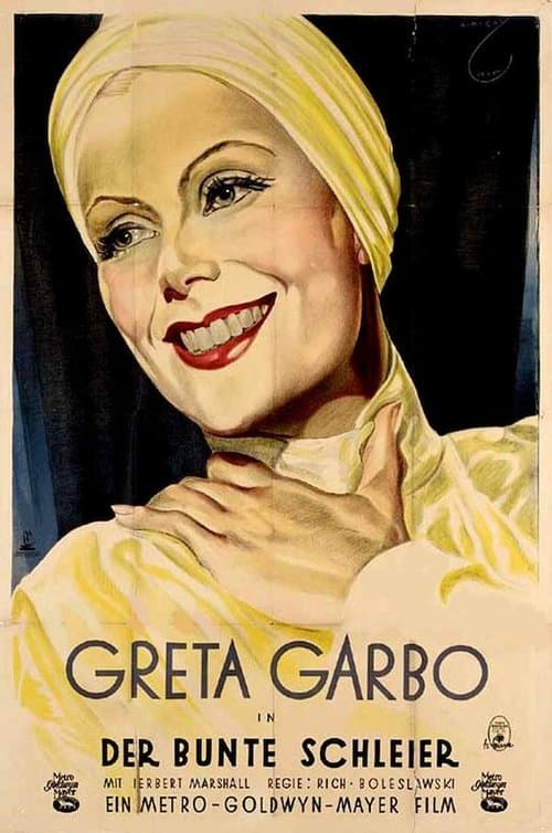 Der bunte Schleier poster