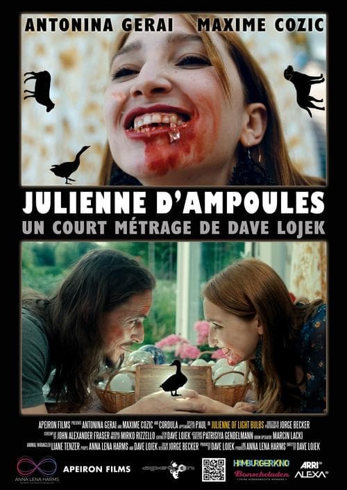 Glühbirnenjulienne poster