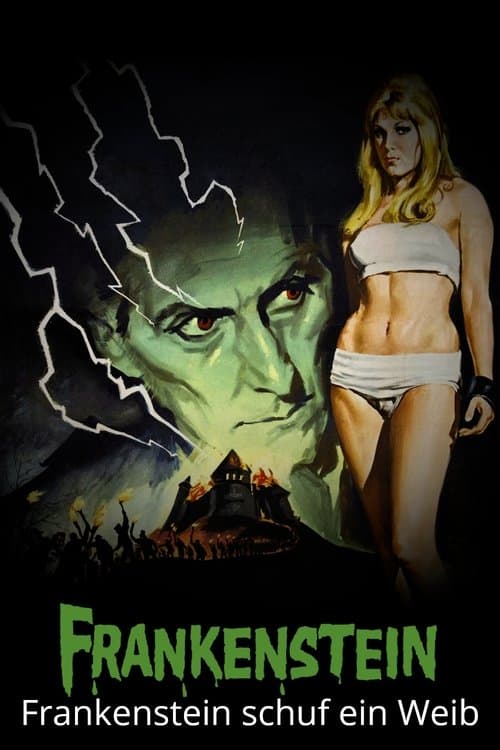 Frankenstein schuf ein Weib poster