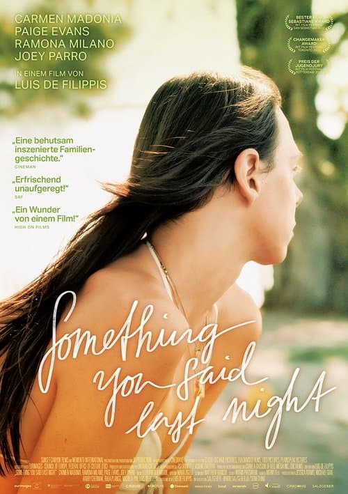 Something You Said Last Night poster