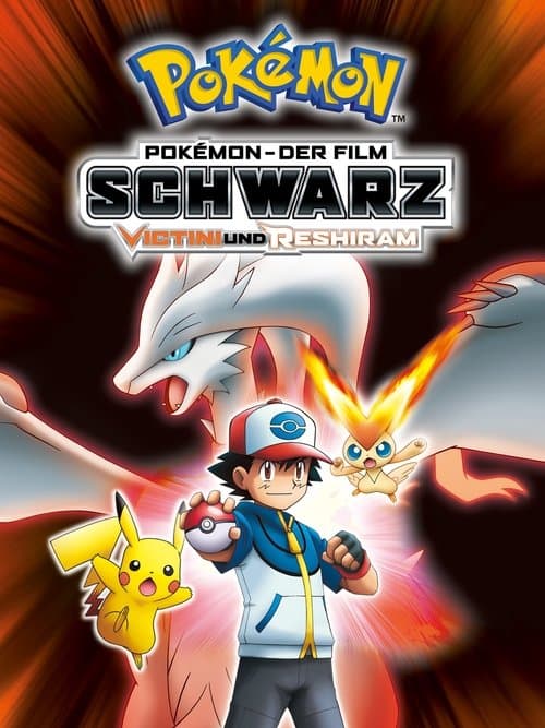 Pokémon 14: Schwarz - Victini und Reshiram poster