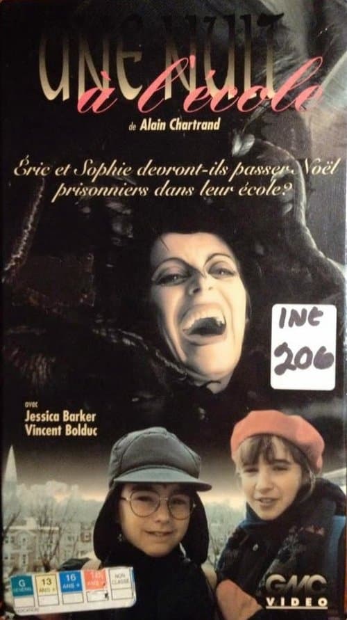 Une nuit à l'école poster