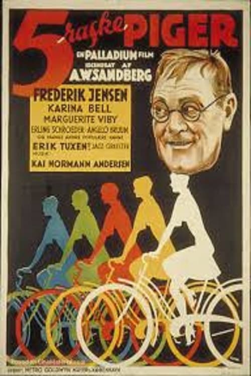 Fem raske piger poster