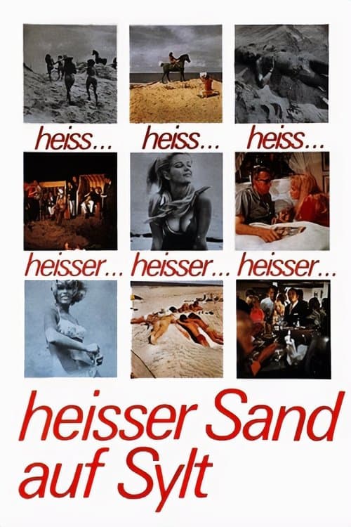 Heißer Sand auf Sylt poster
