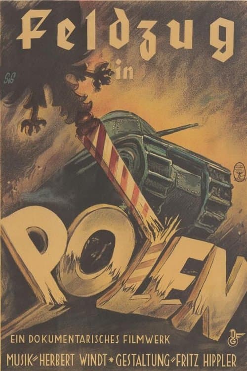 Der Feldzug in Polen poster
