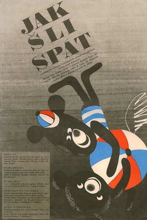 Jak šli spát poster