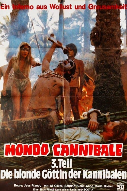 Mondo Cannibale 3: Die blonde Göttin der Kannibalen poster