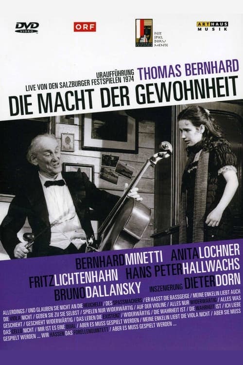 Die Macht der Gewohnheit poster