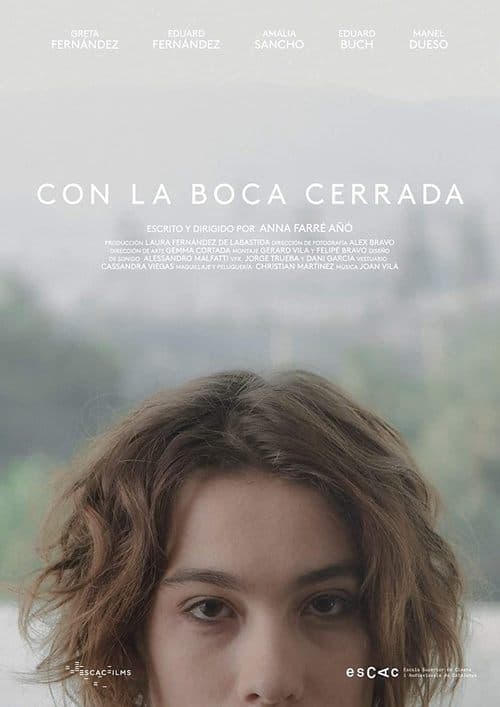Con la boca cerrada poster