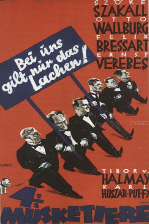 Viereinhalb Musketiere poster