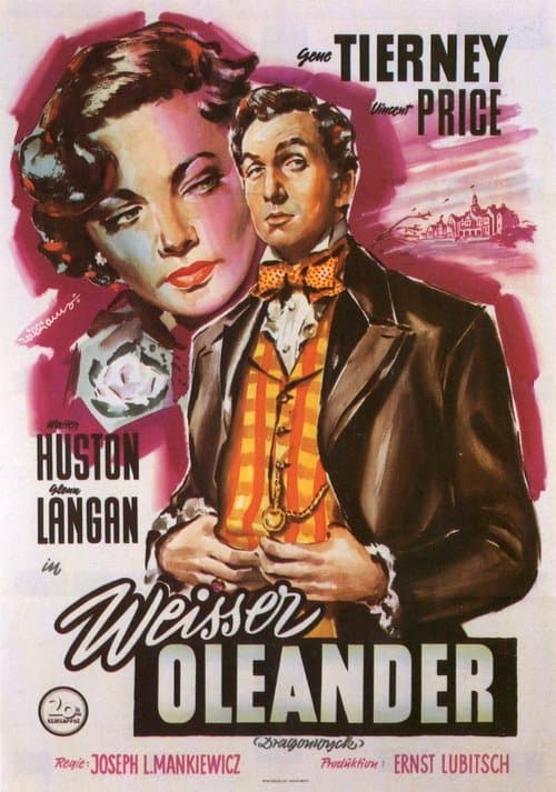 Weisser Oleander poster