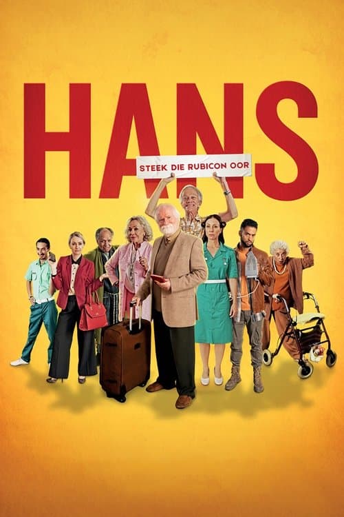 Hans steek die Rubicon oor poster