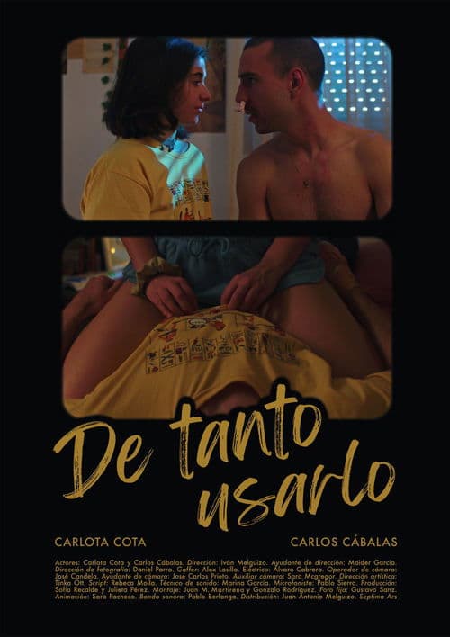 De tanto usarlo poster