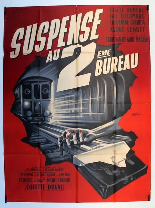 Suspense au deuxième bureau poster