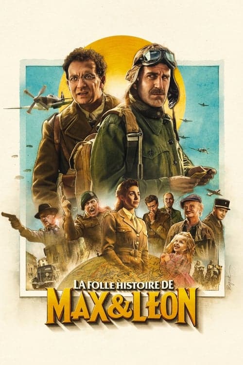 Die verrückte Reise von Max & Leon poster