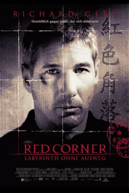 Red Corner - Labyrinth ohne Ausweg poster