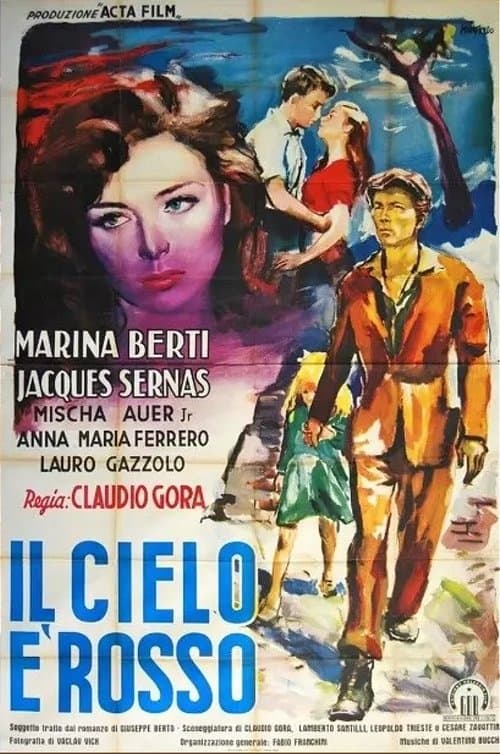 Il cielo è rosso poster