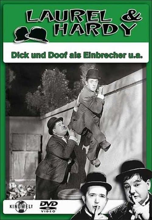 Dick und Doof als Einbrecher poster
