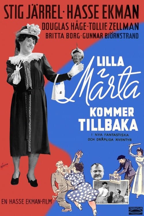 Lilla Märta kommer tillbaka eller Grevinnans snedsteg eller Den vilda jakten efter det hemliga dokumentet poster