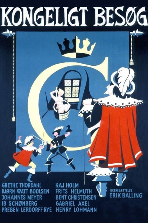 Kongeligt besøg poster