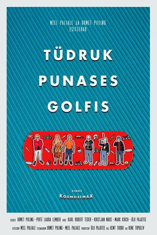 Tüdruk punases Golfis poster