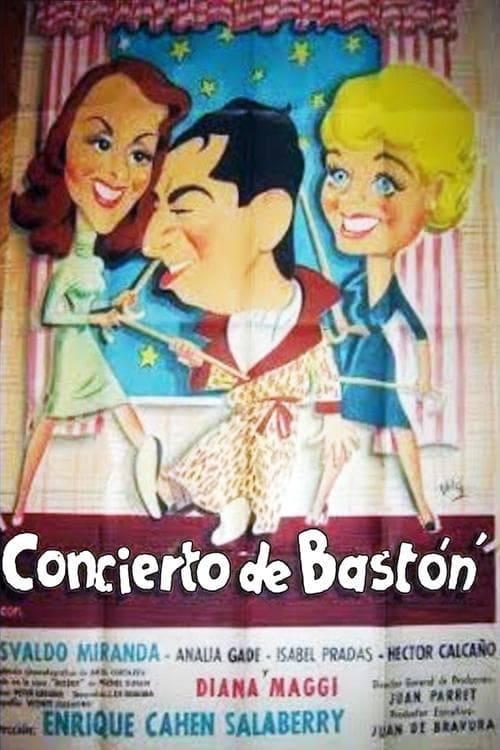 Concierto de bastón poster