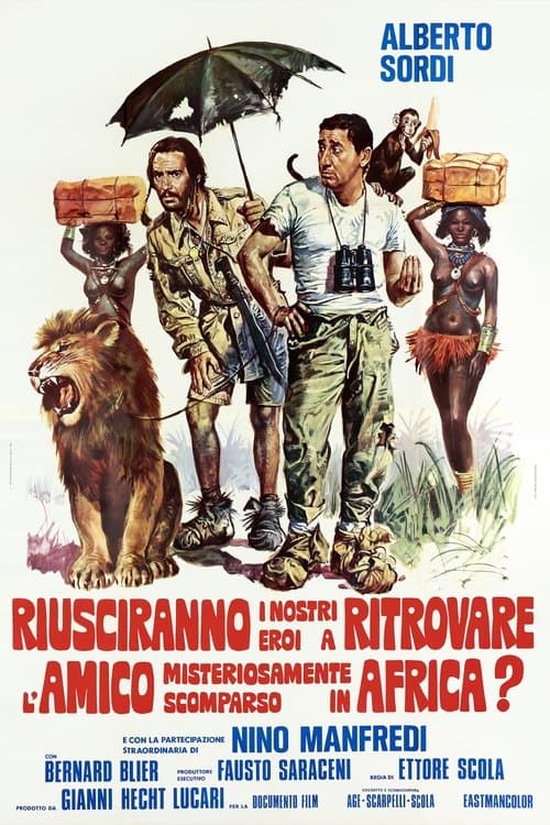 Riusciranno i nostri eroi a ritrovare l'amico misteriosamente scomparso in Africa? poster