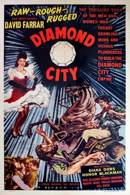 Männer, Mädchen, Diamanten poster
