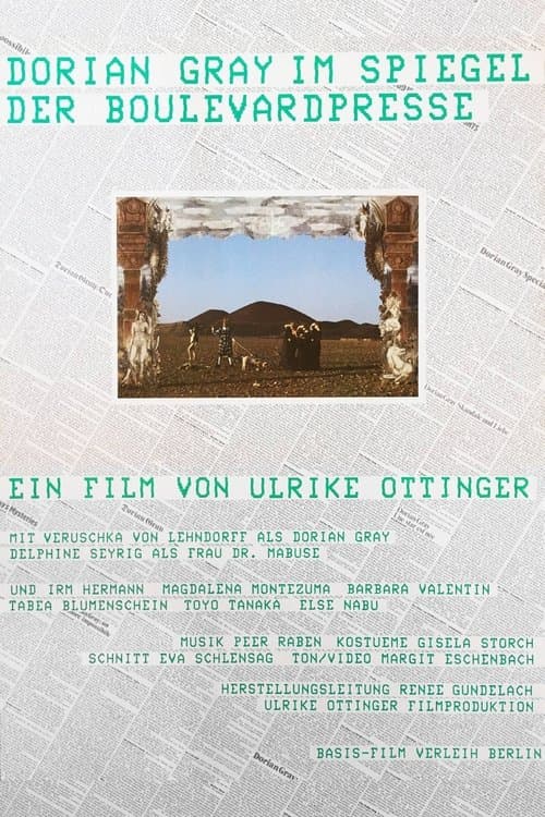 Dorian Gray im Spiegel der Boulevardpresse poster