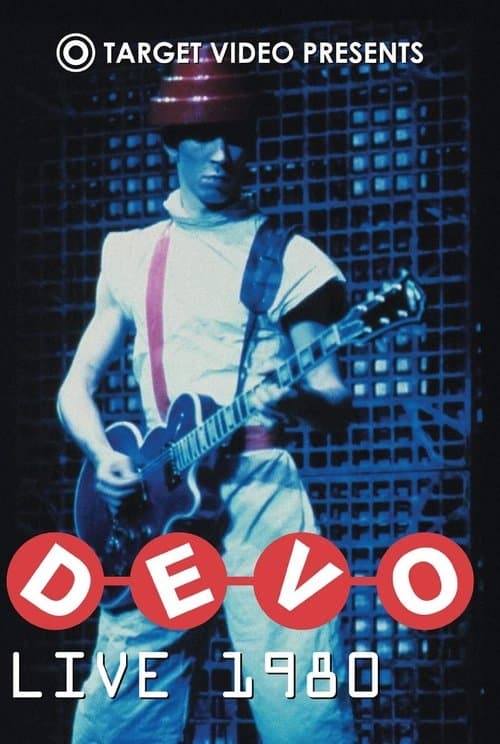 DEVO | Live 1980 poster