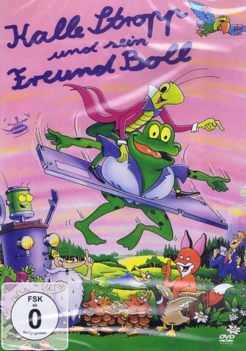 Kalle Stropp och Grodan Boll på svindlande äventyr poster