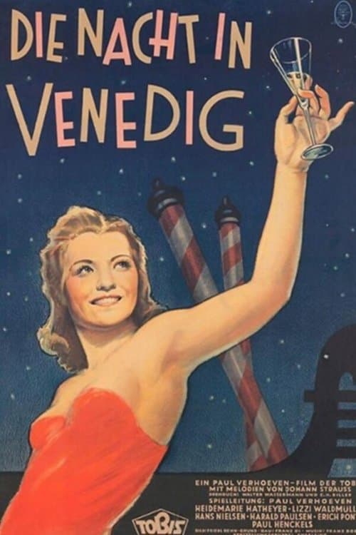 Die Nacht in Venedig poster