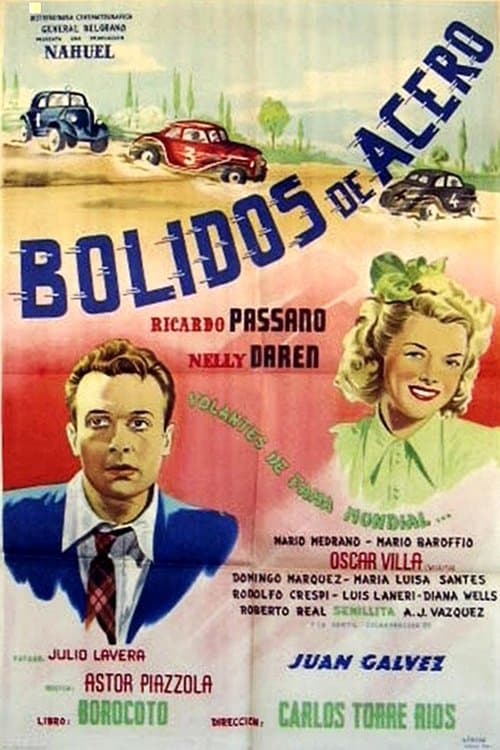 Bólidos de acero poster