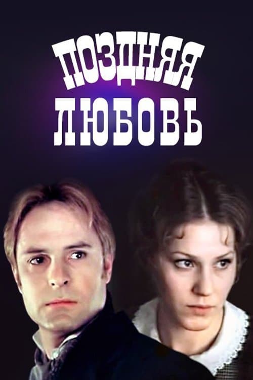 Поздняя любовь poster