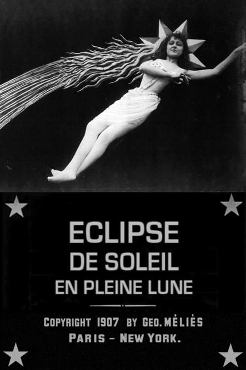 Eclipse de Soleil en pleine lune poster
